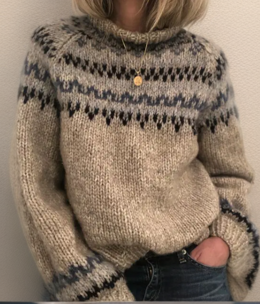 Karen | Vintage Nordic Sweater