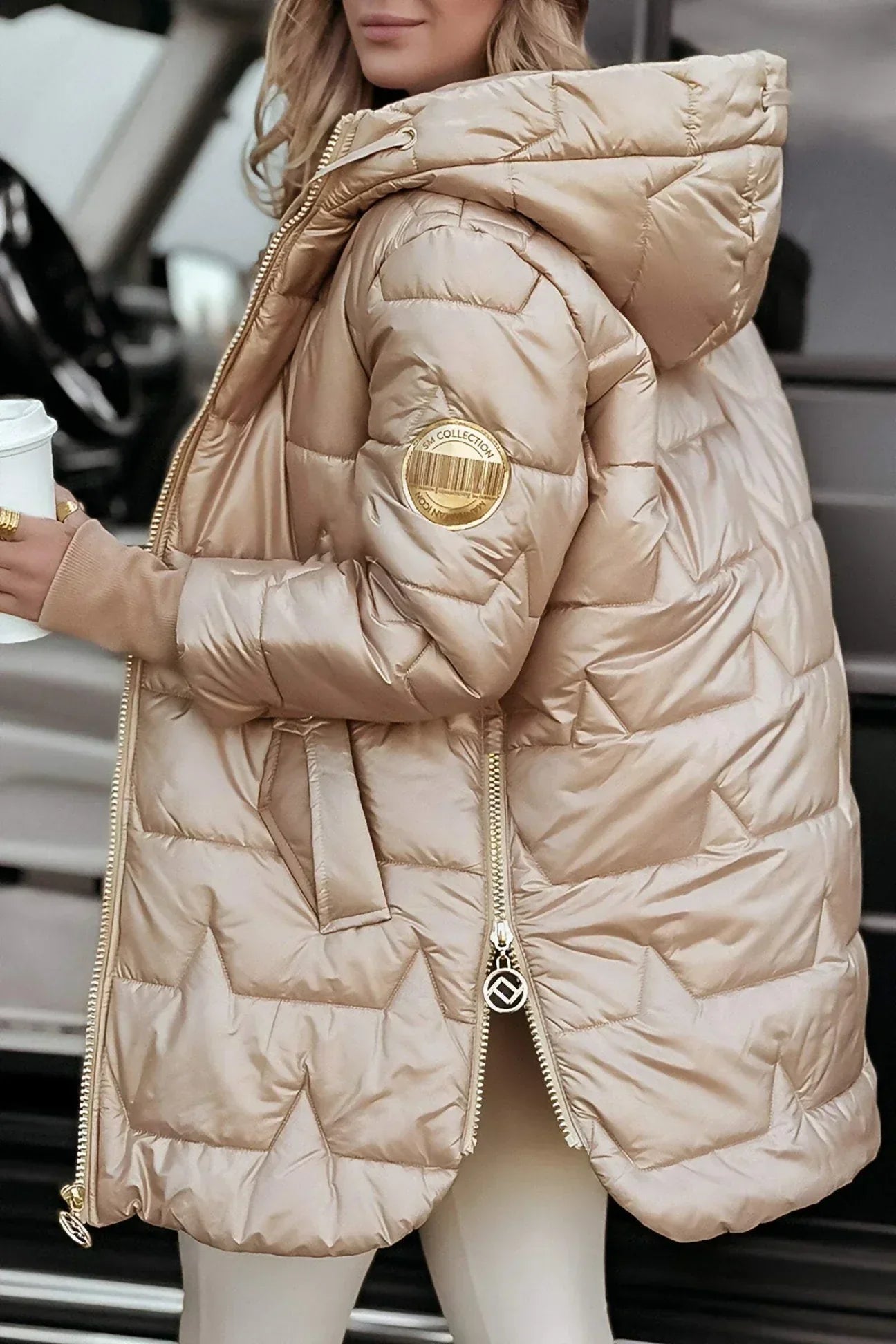 Luciana™ | Elegant Winter Coat with Hood and Padding