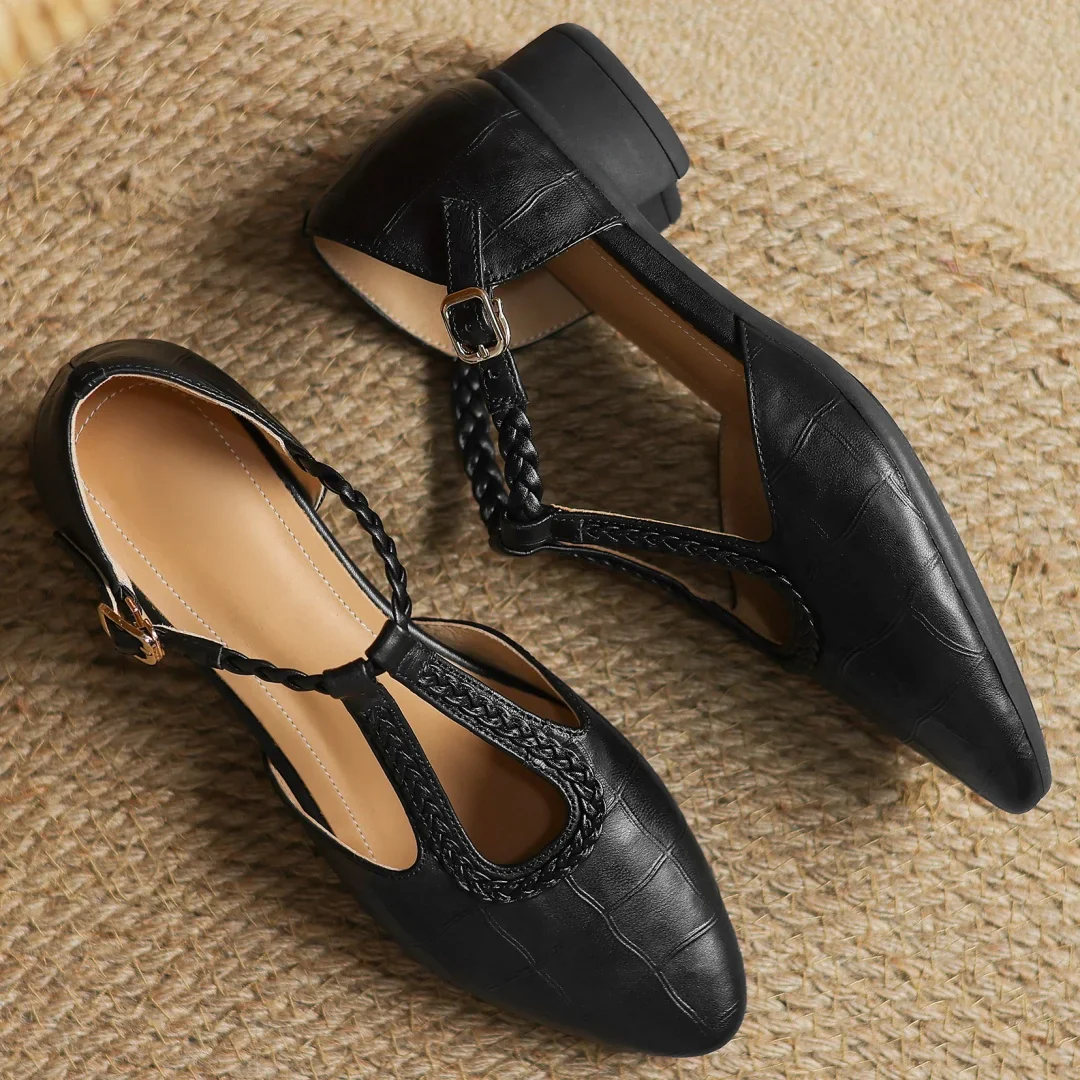 Lina | Orthopedic T-Strap Shoes