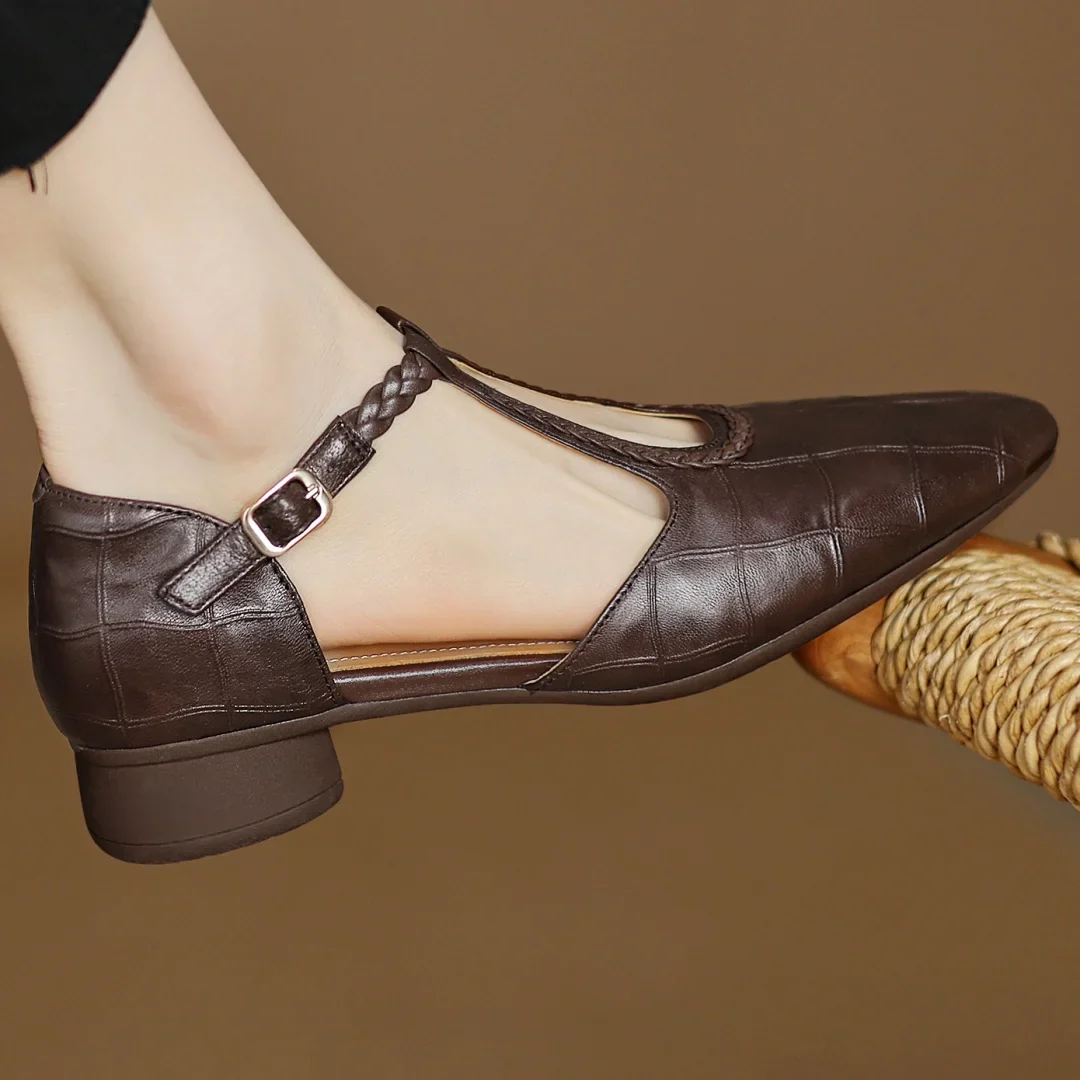 Lina | Orthopedic T-Strap Shoes