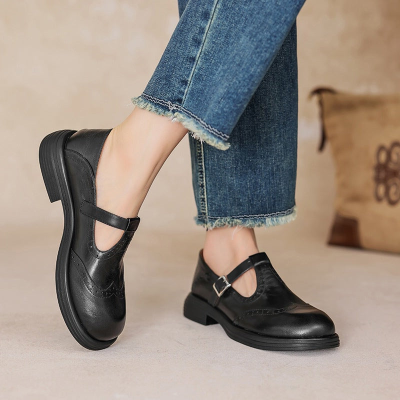 Grace | Elegant Mary Janes Made Of Leather