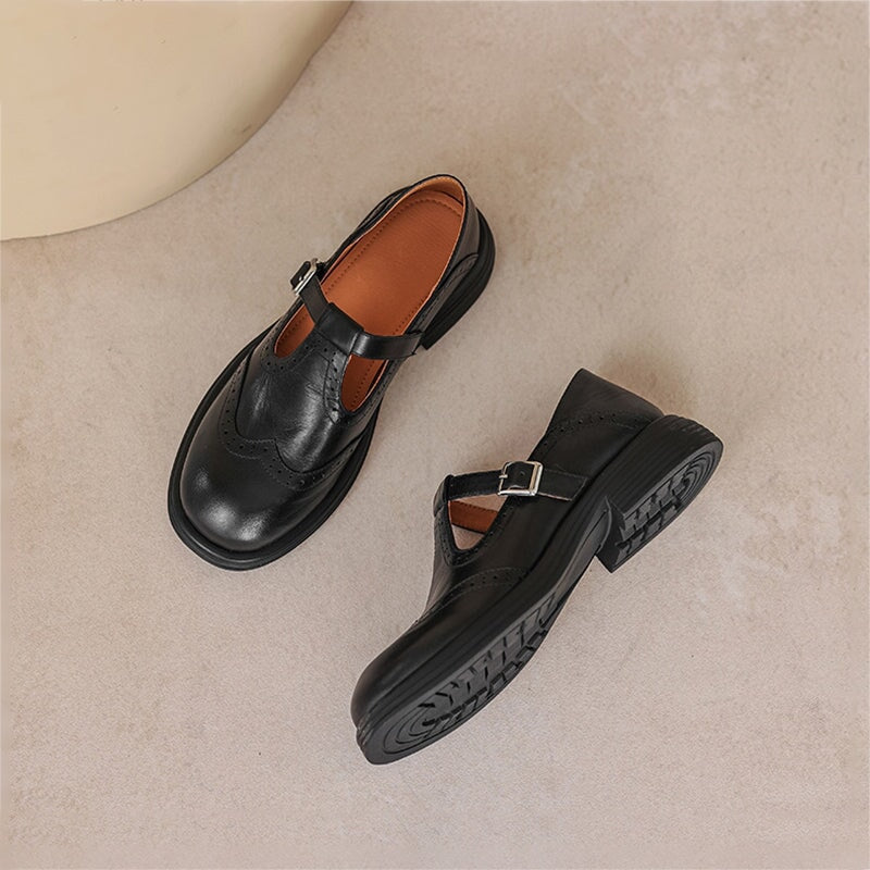 Grace | Elegant Mary Janes Made Of Leather