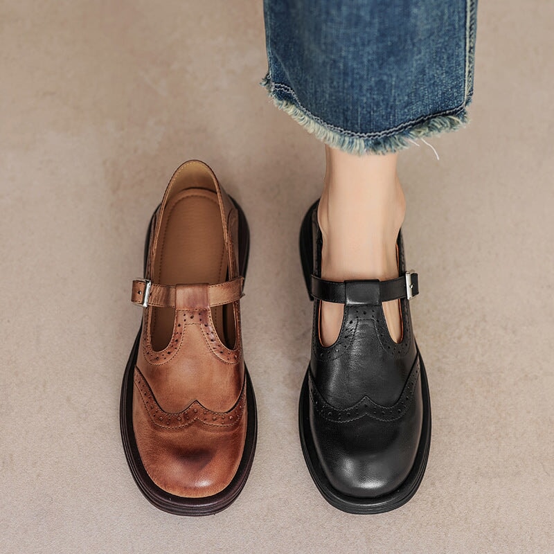 Grace | Elegant Mary Janes Made Of Leather