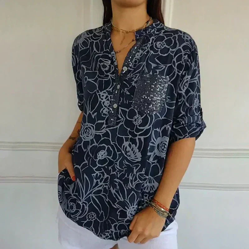 Florence | Floral Print Blouse