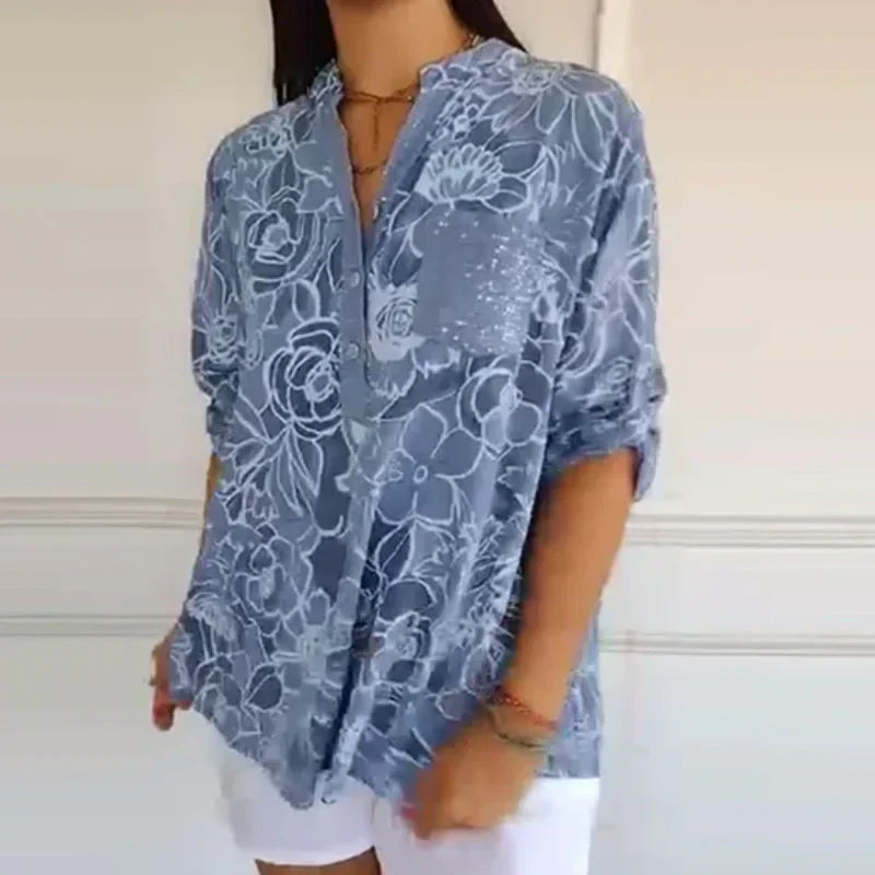 Florence | Floral Print Blouse