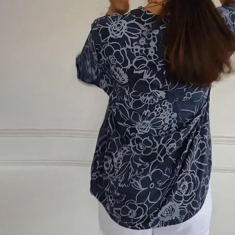 Florence | Floral Print Blouse