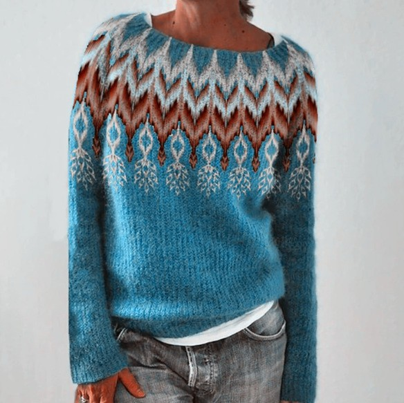 Elaine | Vintage Nordic Sweater