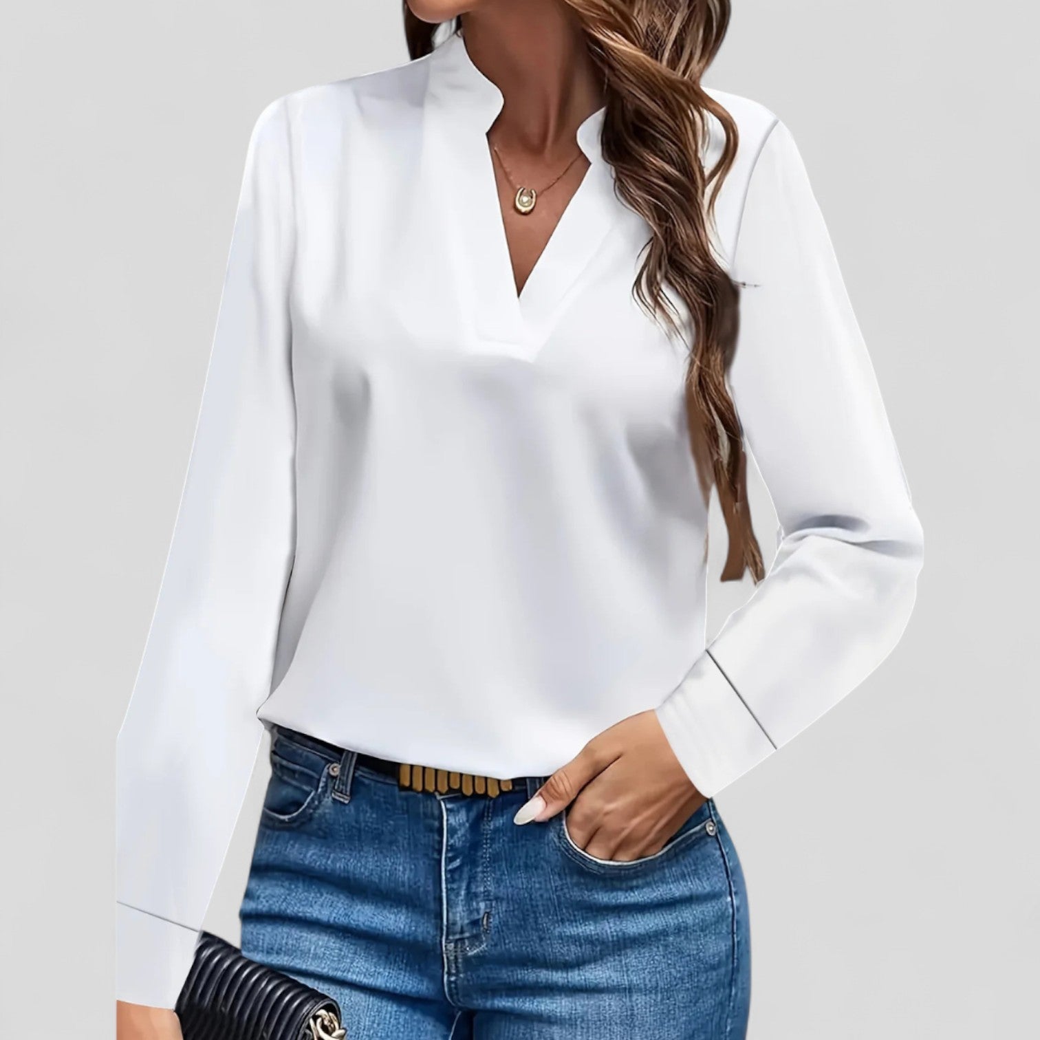 Romy | Long Sleeve Blouse