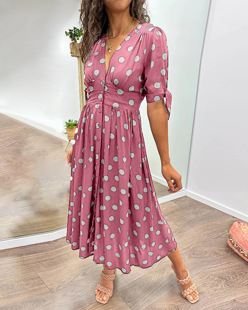 Melissa™ | Polka Dot Dress