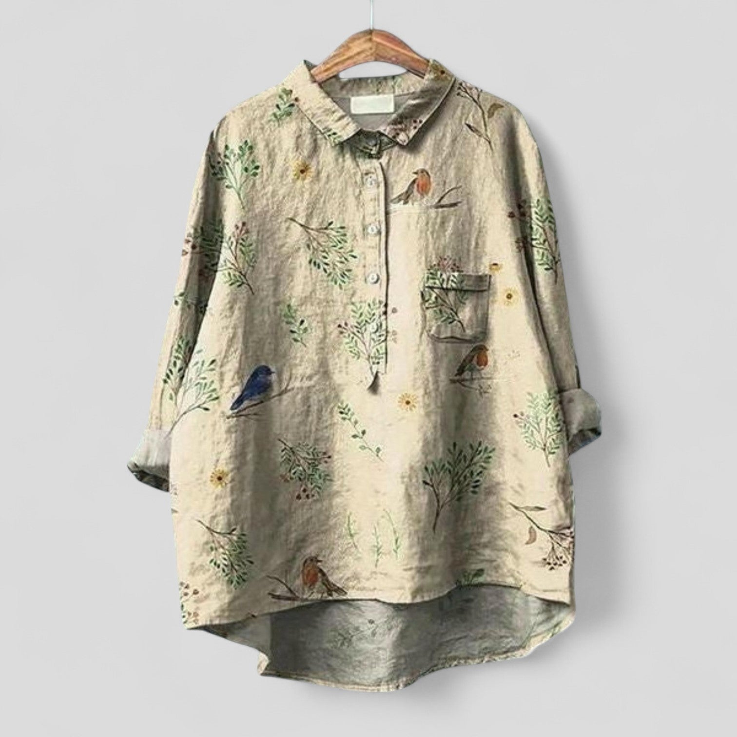 Alexandra | Linen Blouse
