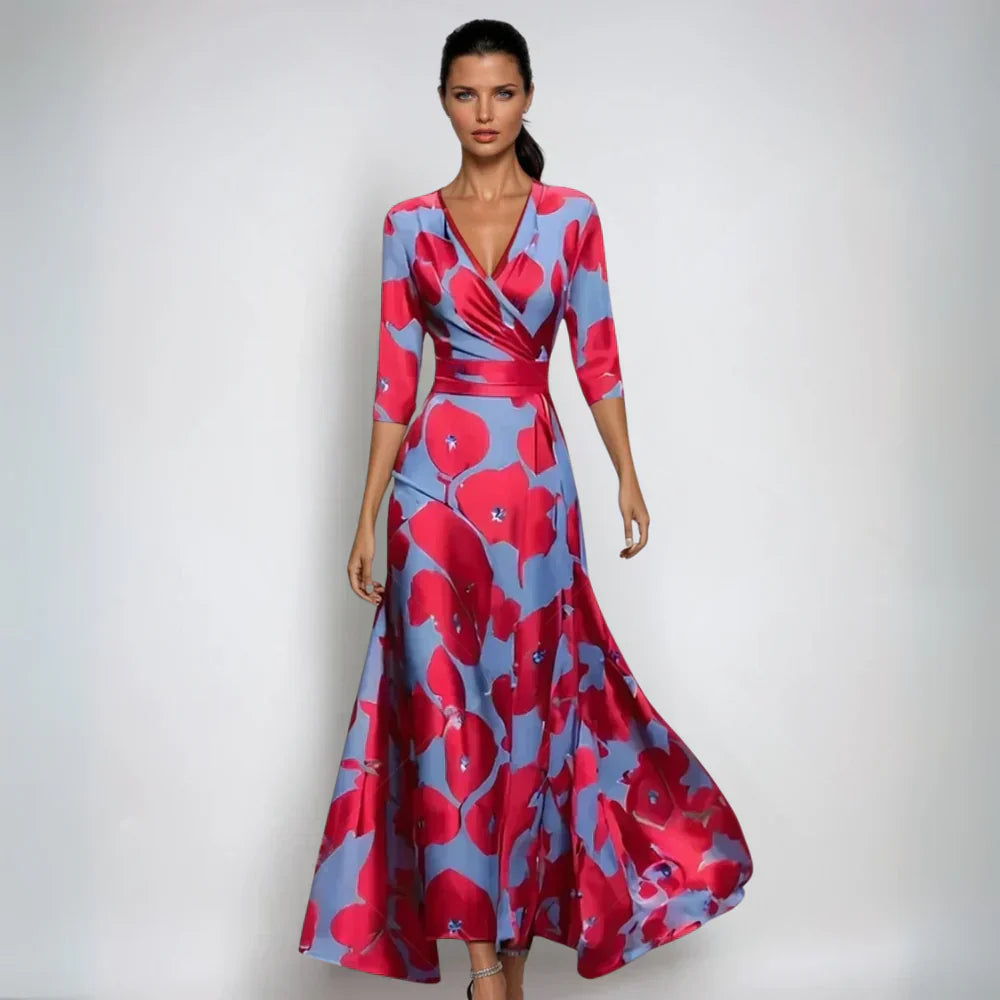 Lorena | Floral Wrap Dress