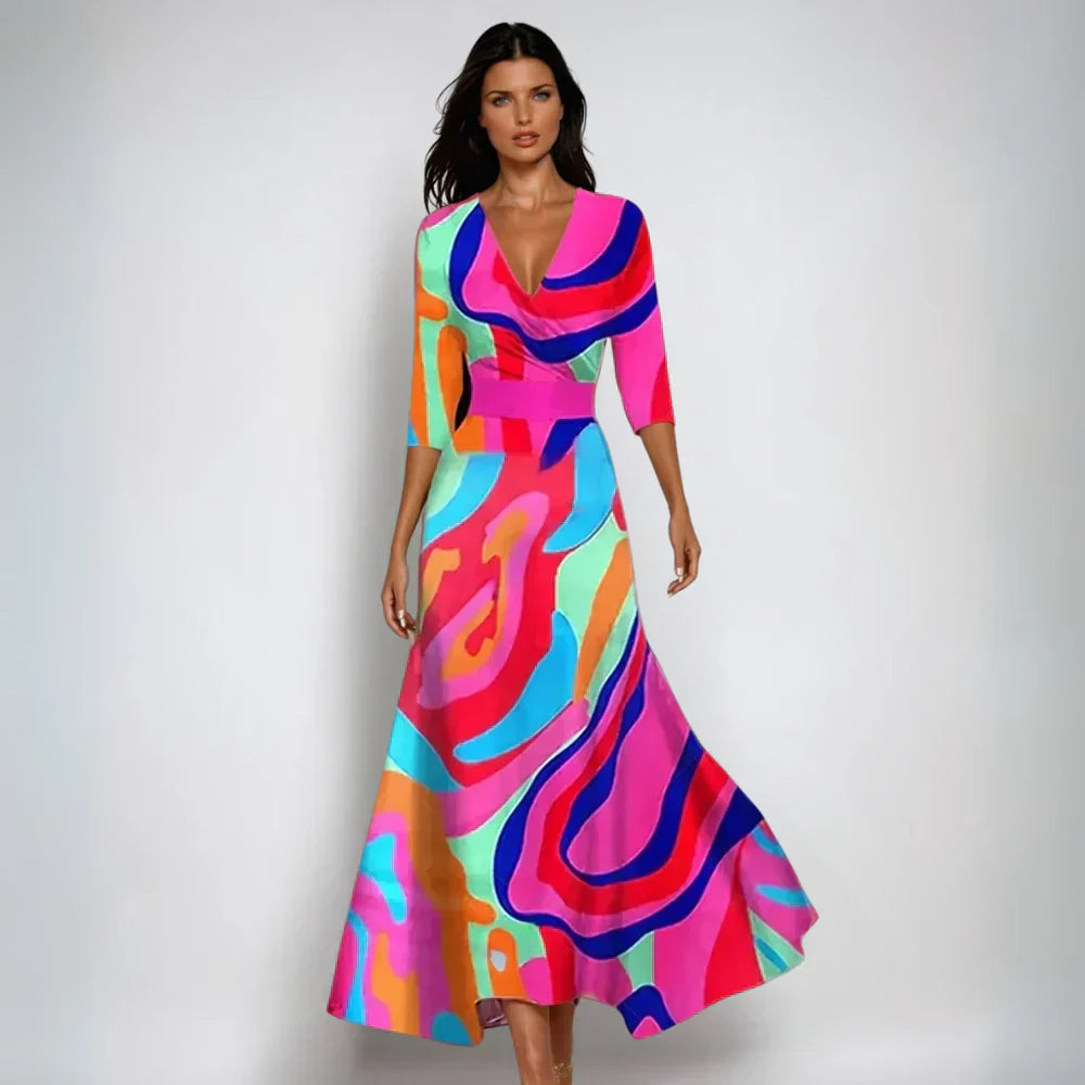 Lorena | Floral Wrap Dress