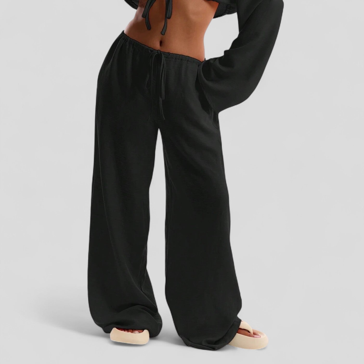 Burgundy | Summer Pants