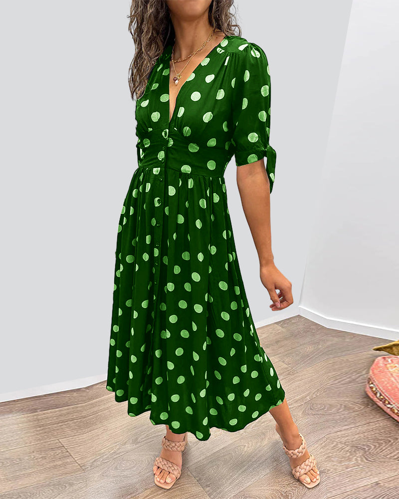 Melissa™ | Polka Dot Dress