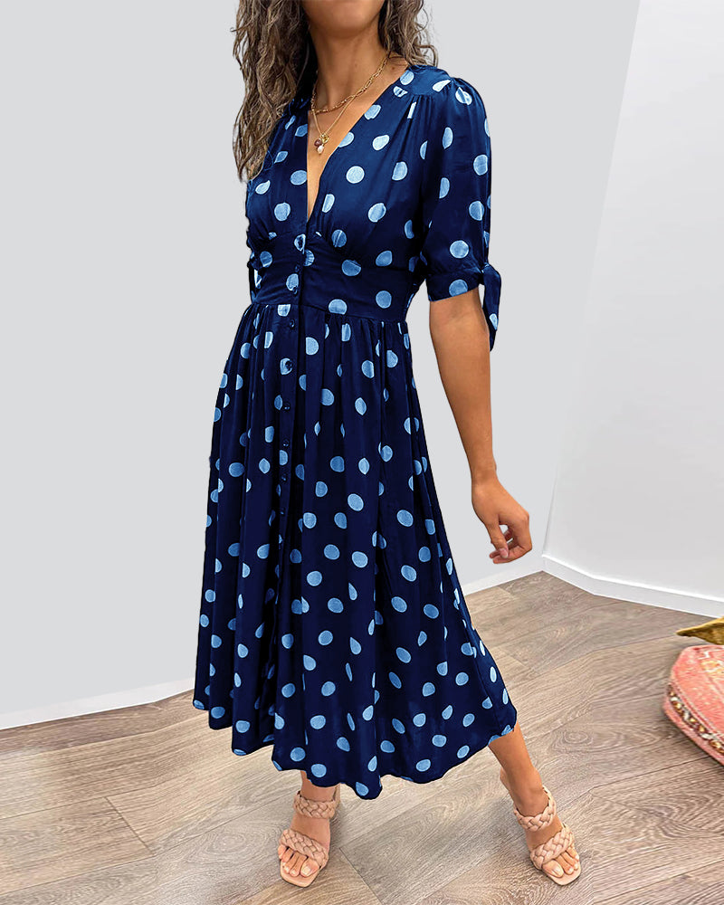Melissa™ | Polka Dot Dress