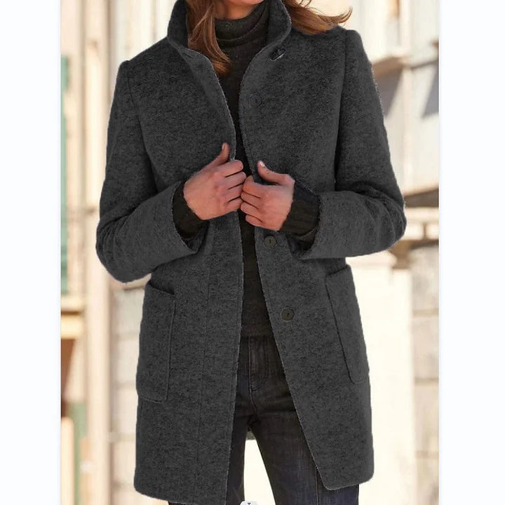 Zenny | Elegant Wind-Resistant Coat