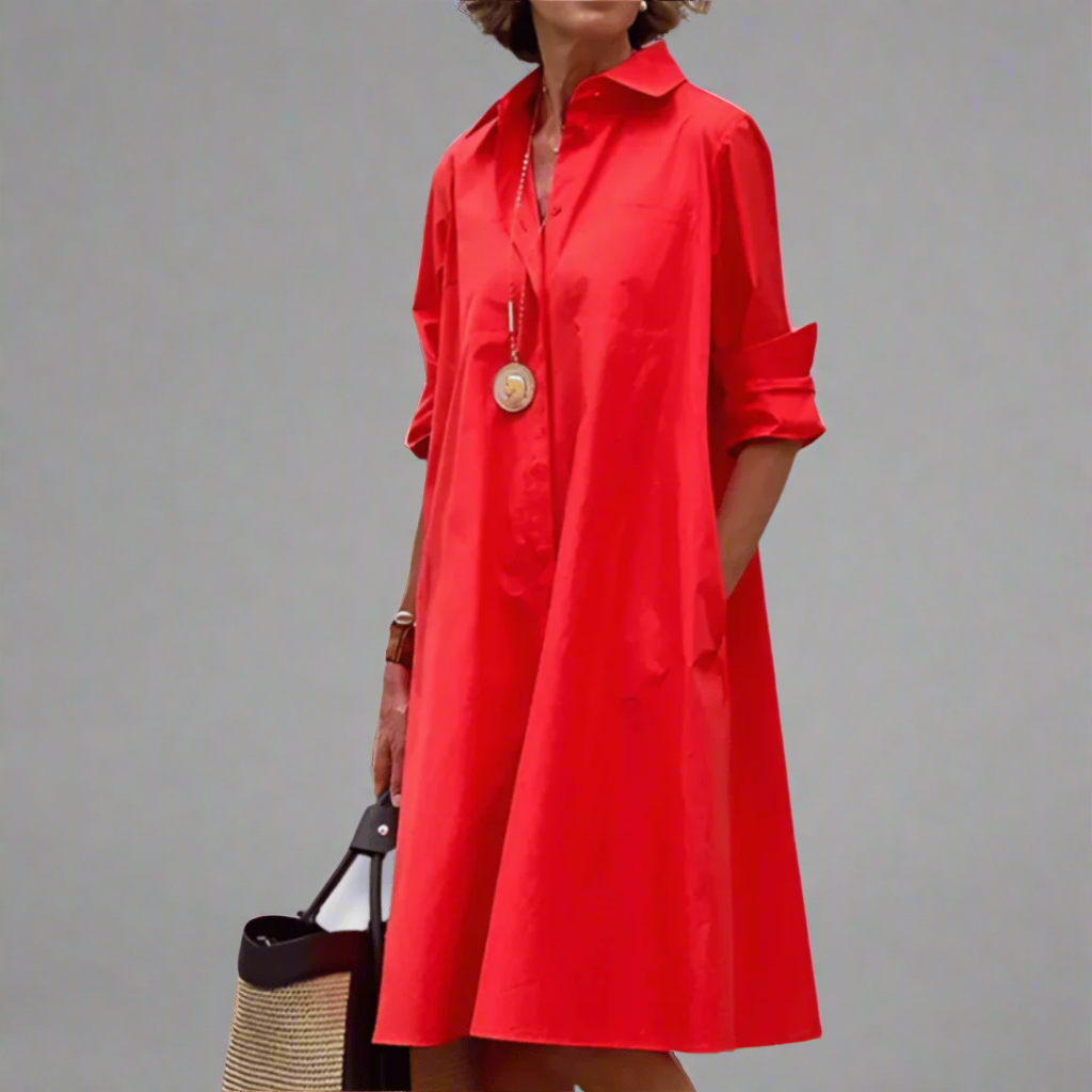 Sandrine | Elegant and Casual Polo Dress