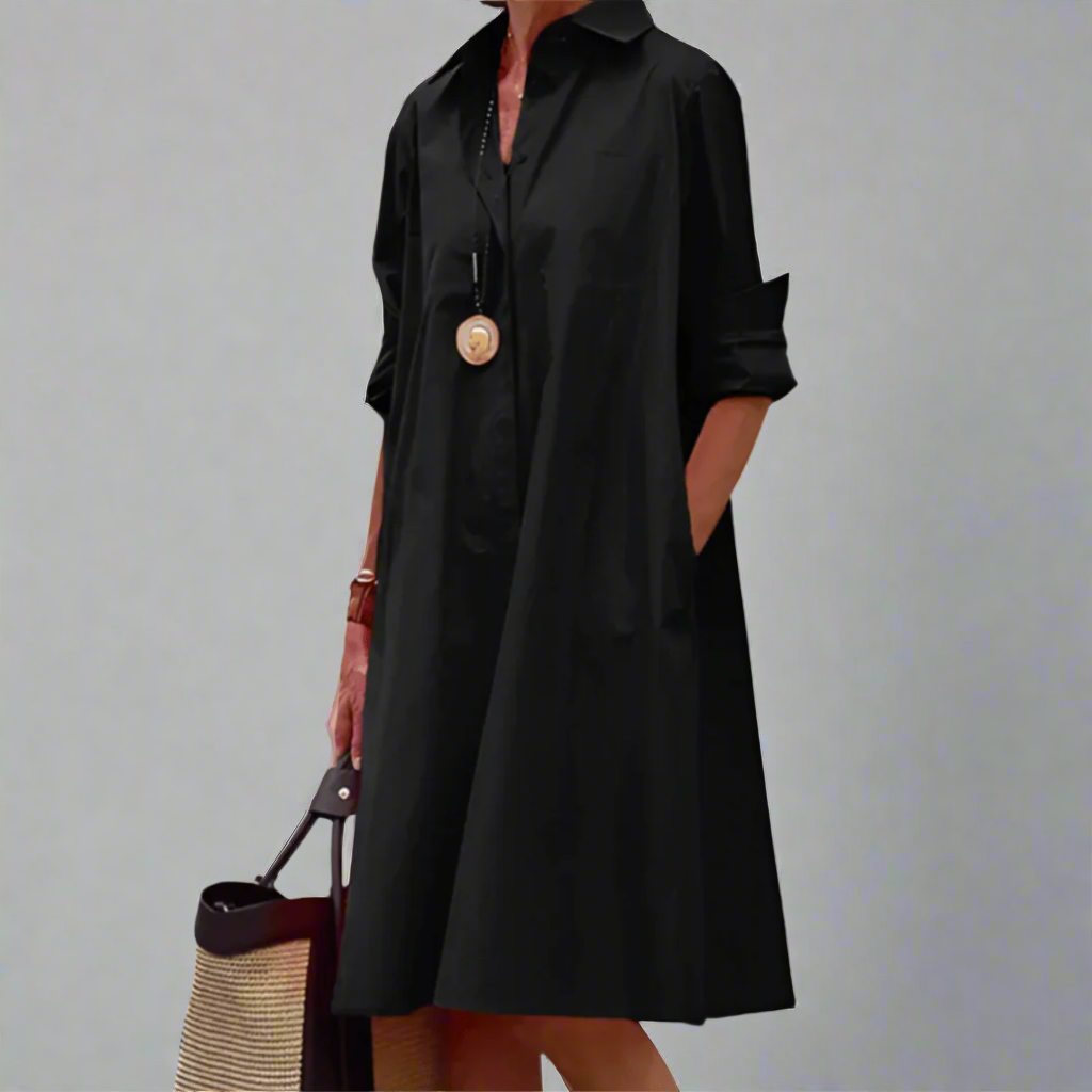 Sandrine | Elegant and Casual Polo Dress