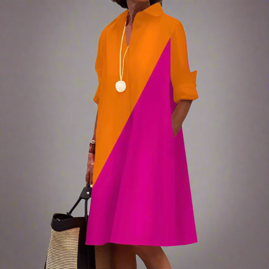 Sandrine | Elegant and Casual Polo Dress