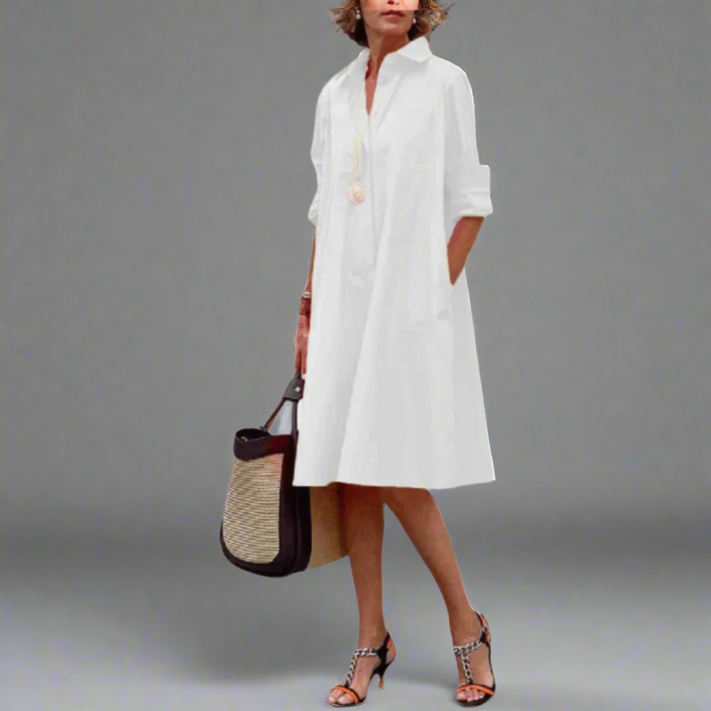 Sandrine | Elegant and Casual Polo Dress