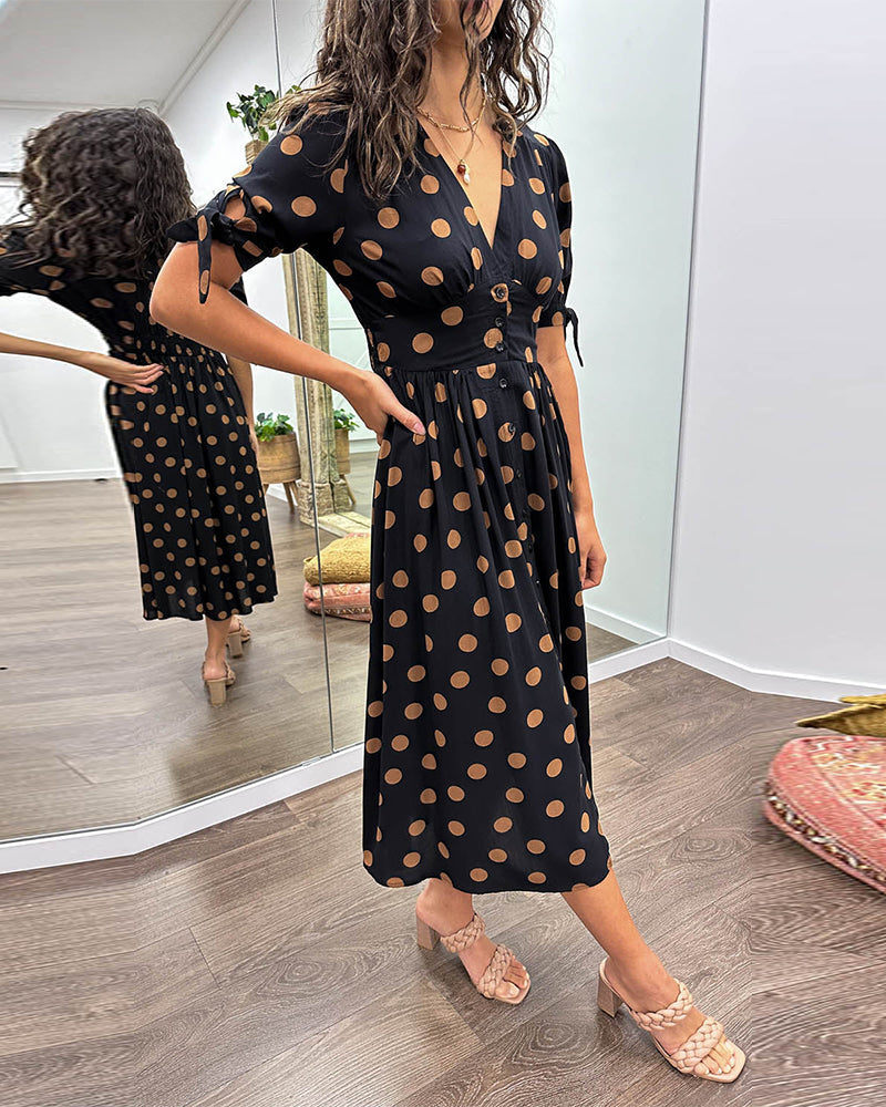 Melissa™ | Polka Dot Dress