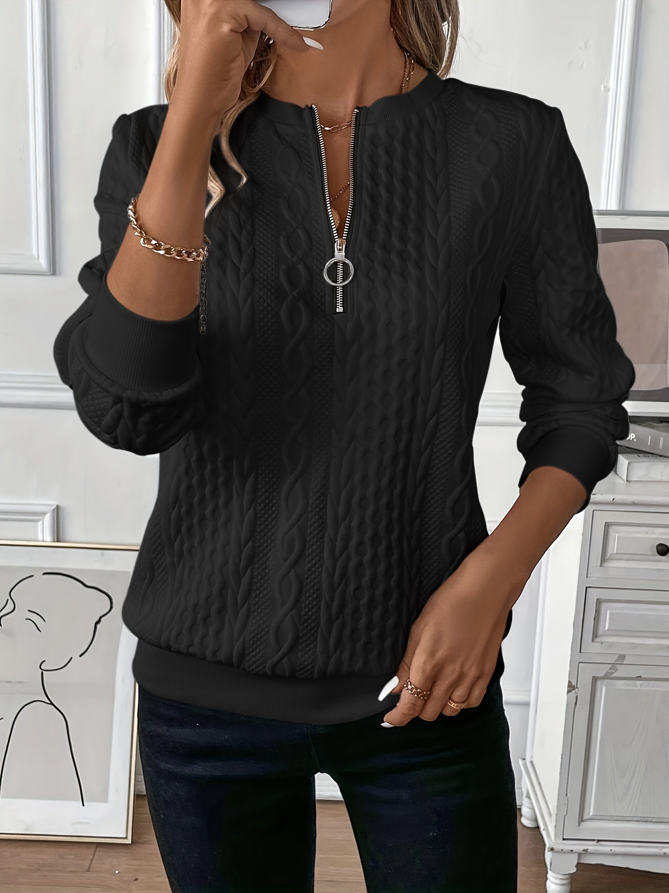 Doris | Stylish Knit Sweater