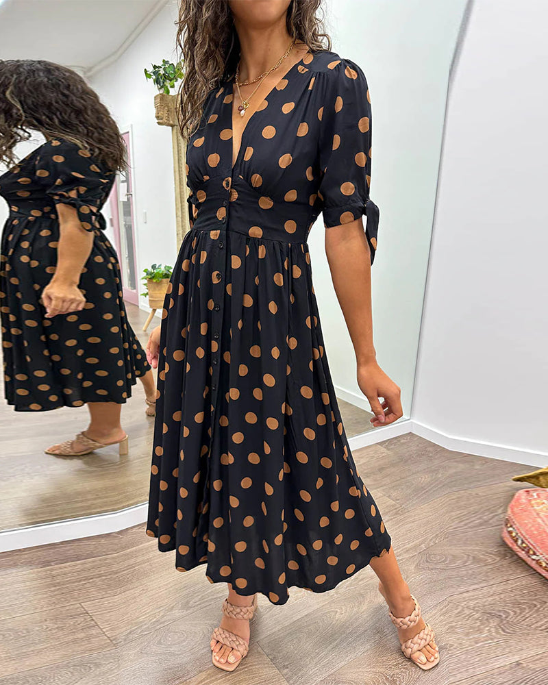Melissa™ | Polka Dot Dress