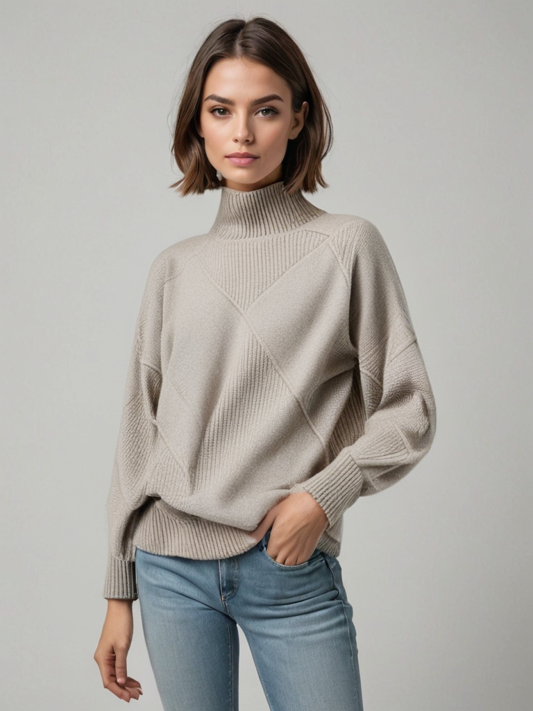 Tess | Luxury Cashmere Turtleneck Sweater