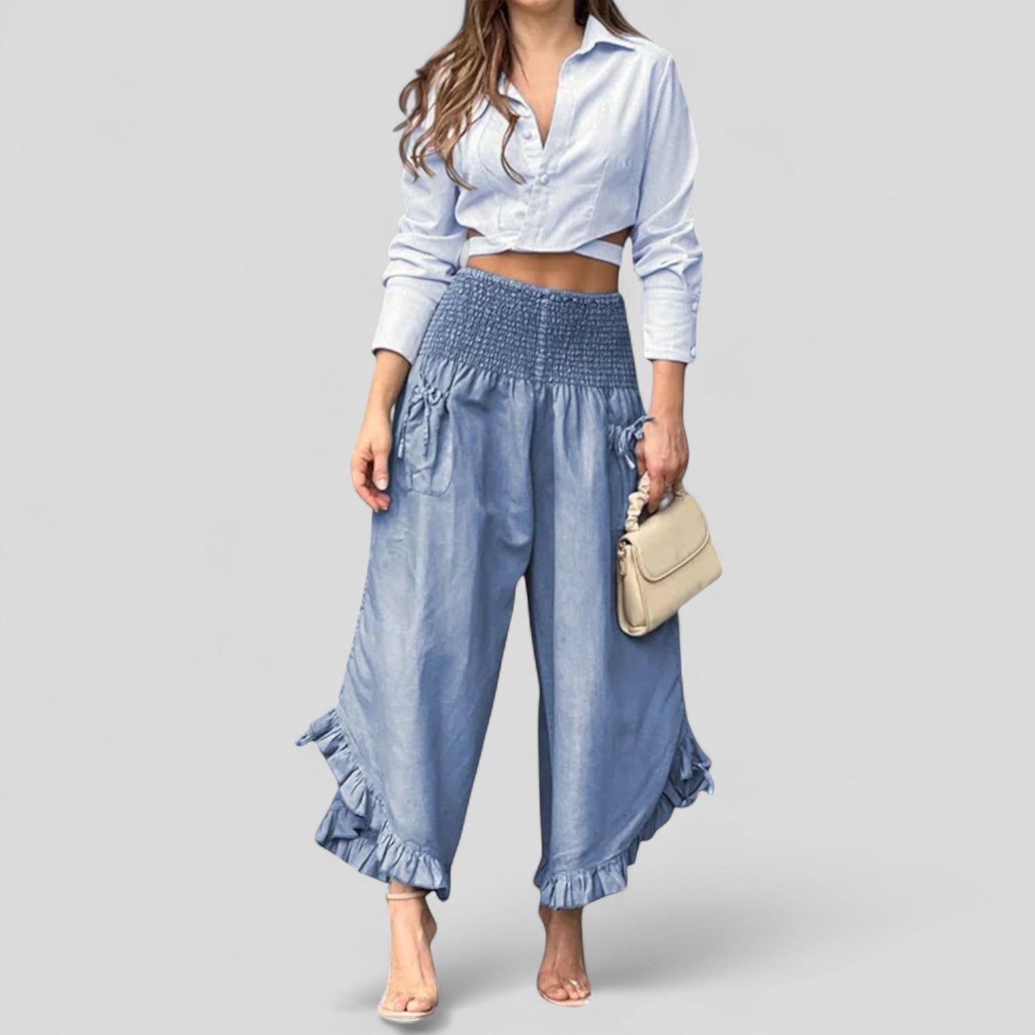 Carina | Silk Pants