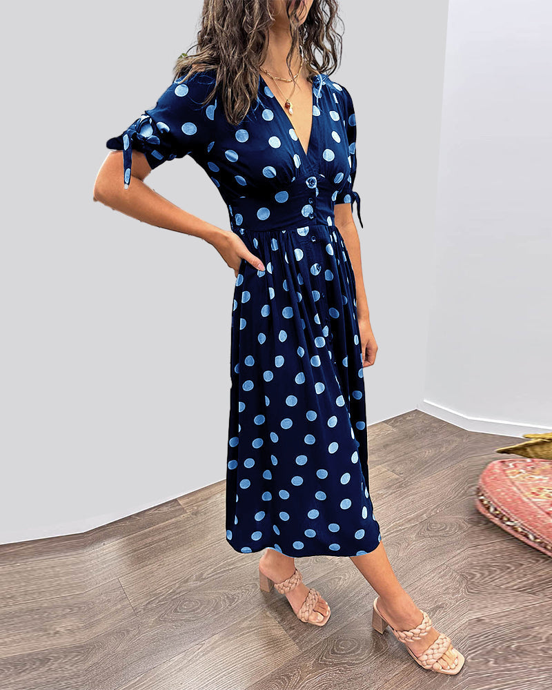 Melissa™ | Polka Dot Dress