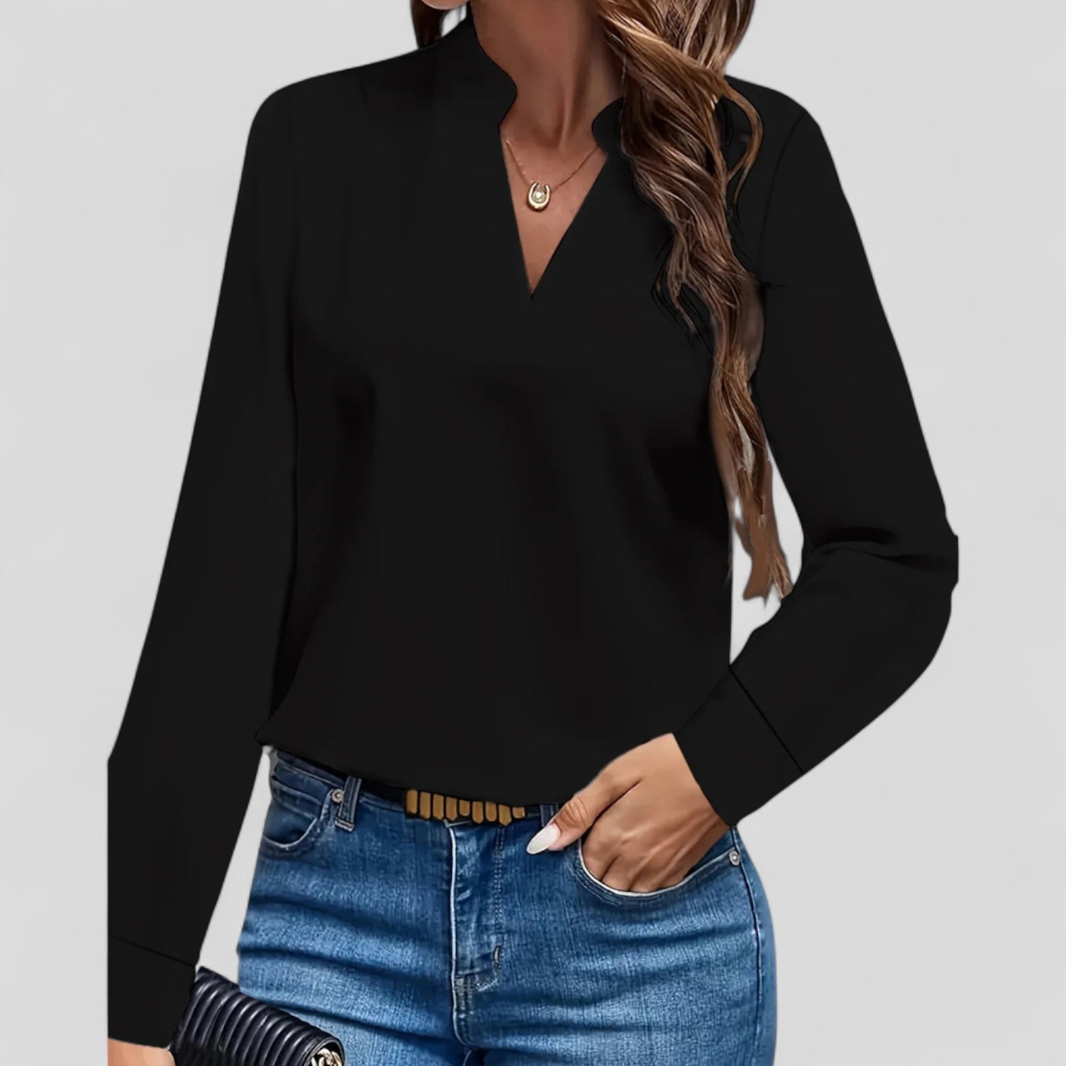 Romy | Long Sleeve Blouse