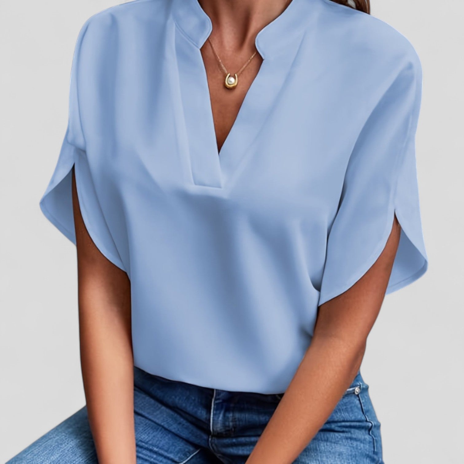 Lea | Short Sleeve Blouse