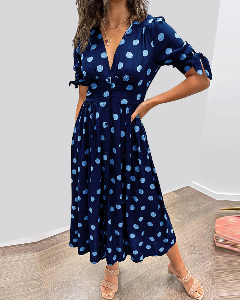 Melissa™ | Polka Dot Dress