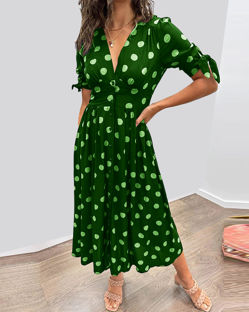 Melissa™ | Polka Dot Dress