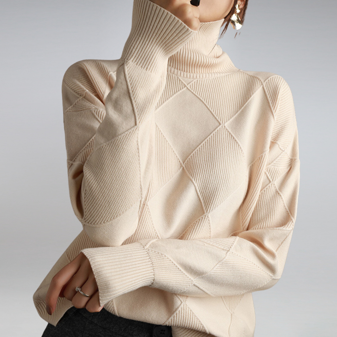 Tess | Luxury Cashmere Turtleneck Sweater