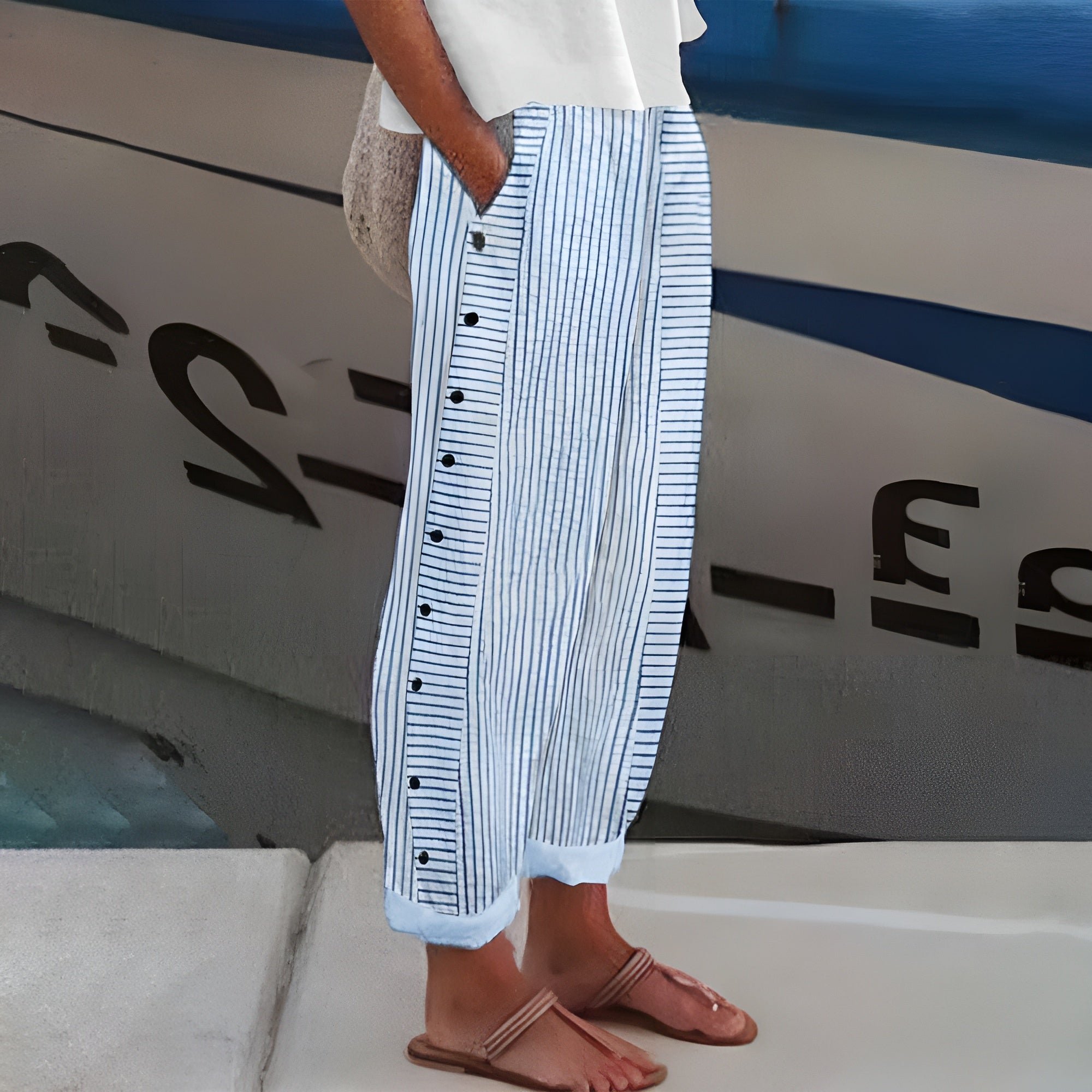VIVIA™ | Lightweight Linen Pants