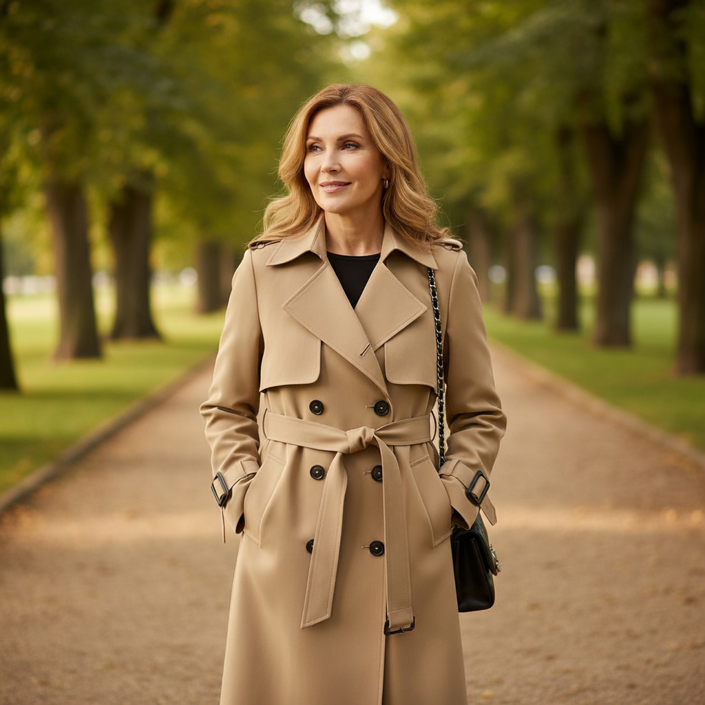 Victoria | Stylish Elegant Trench Coat