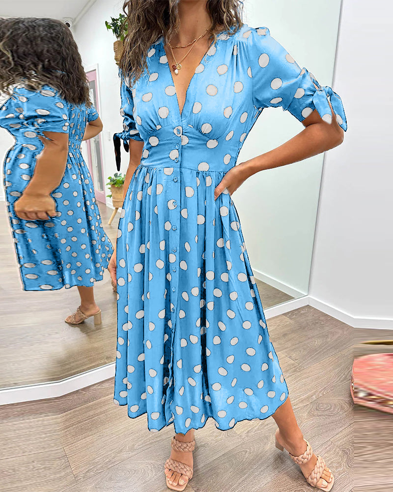 Melissa™ | Polka Dot Dress