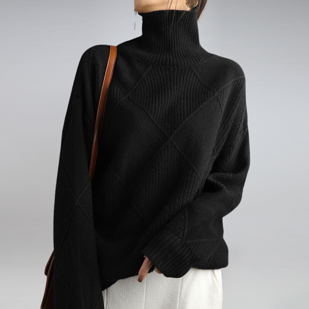 Tess | Luxury Cashmere Turtleneck Sweater