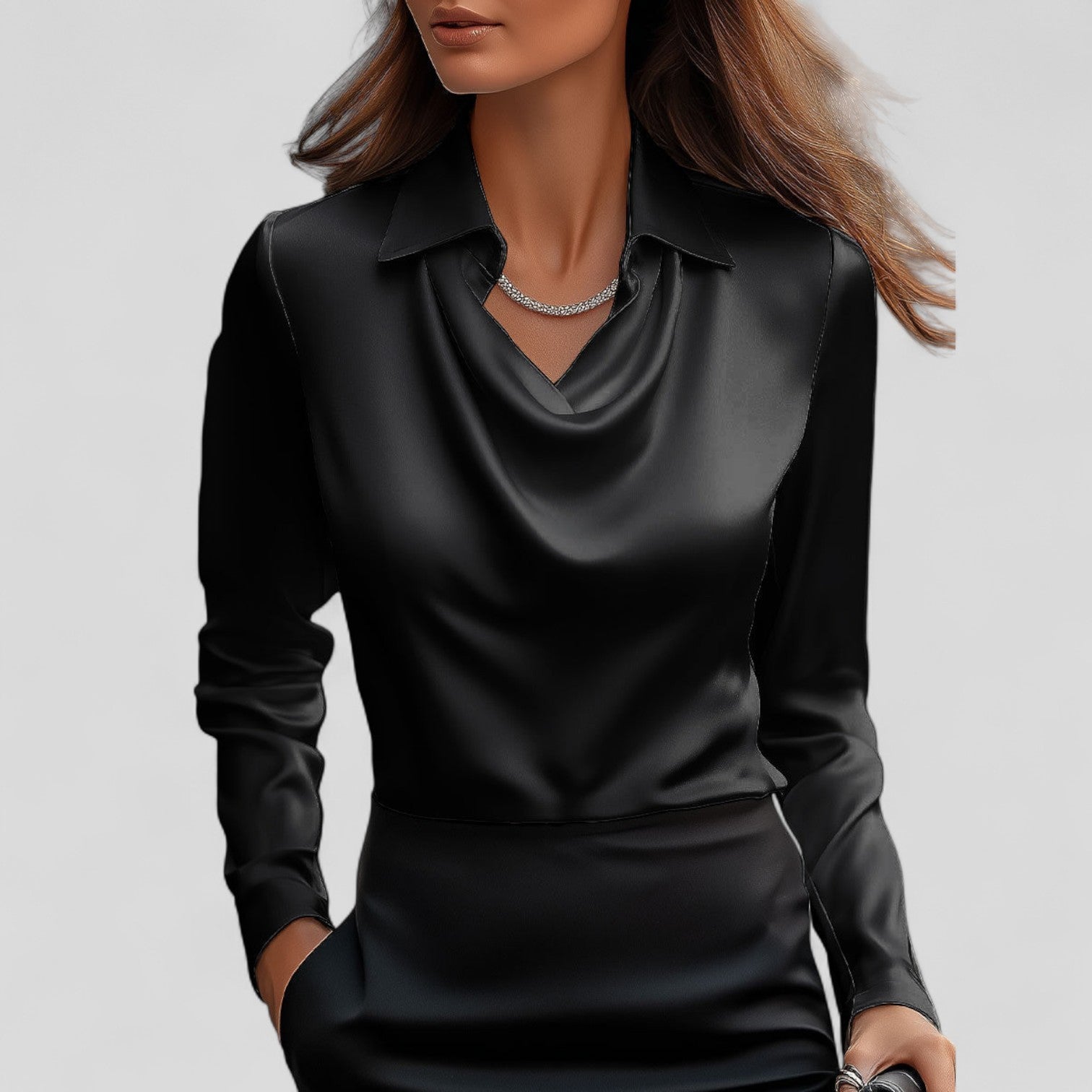 Anneliese | Satin Blouse