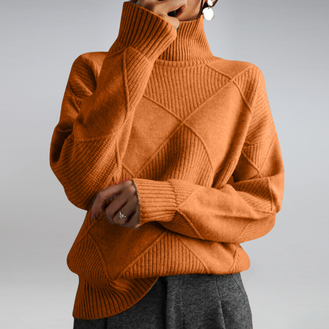 Tess | Luxury Cashmere Turtleneck Sweater