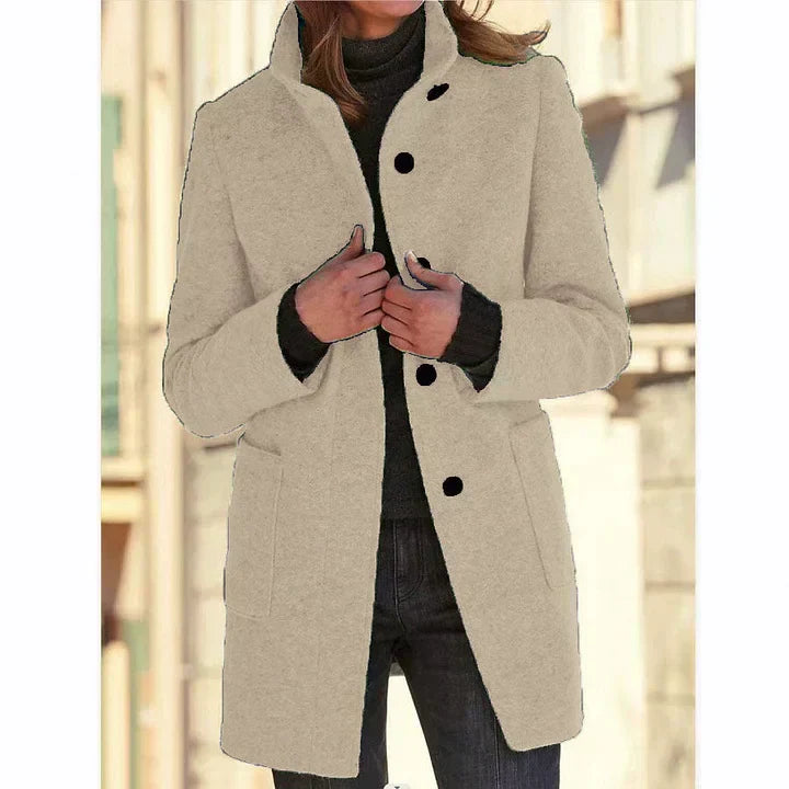Zenny | Elegant Wind-Resistant Coat