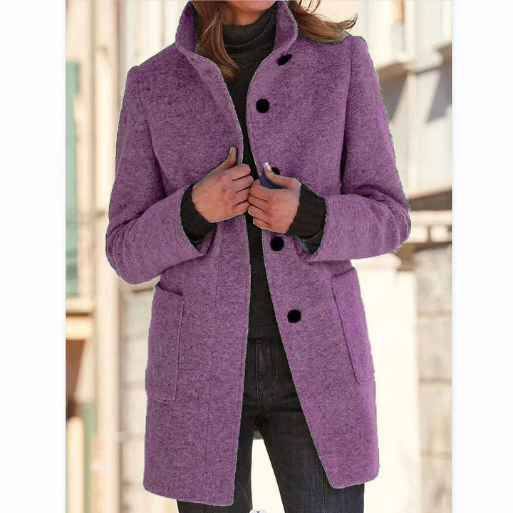 Zenny | Elegant Wind-Resistant Coat