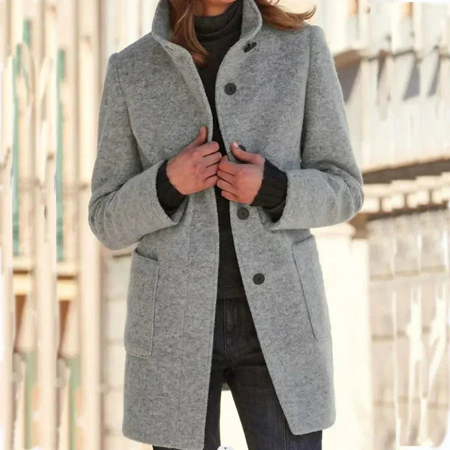 Zenny | Elegant Wind-Resistant Coat