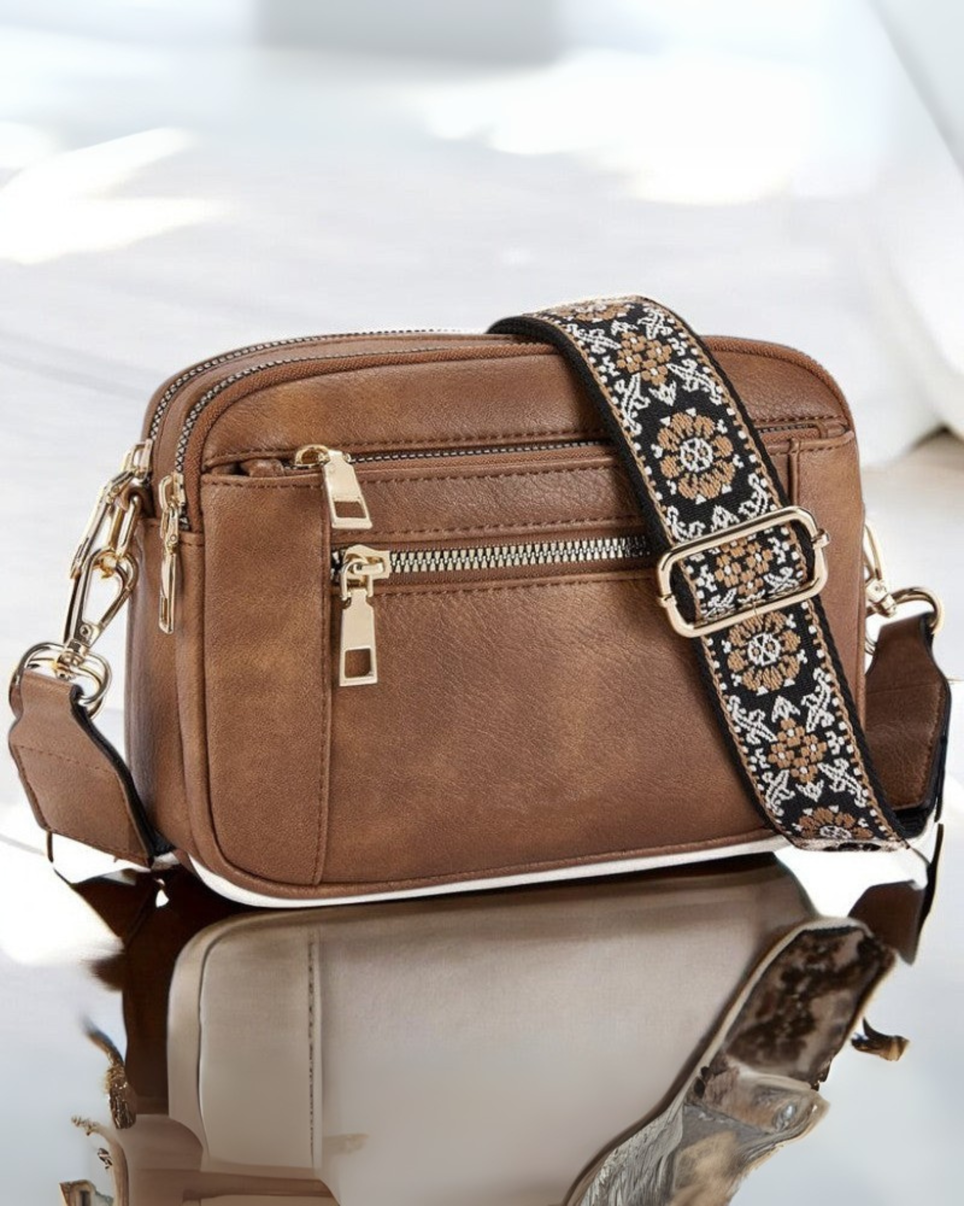 Camille | Leather Shoulder Bag