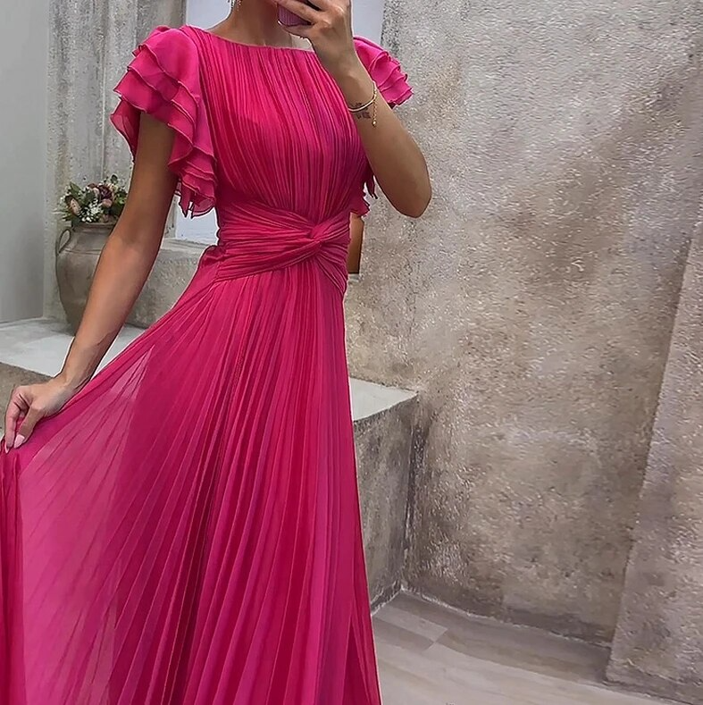 Liese | Elegant Colorful Evening Dress