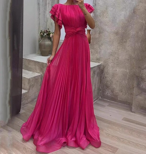 Liese | Elegant Colorful Evening Dress