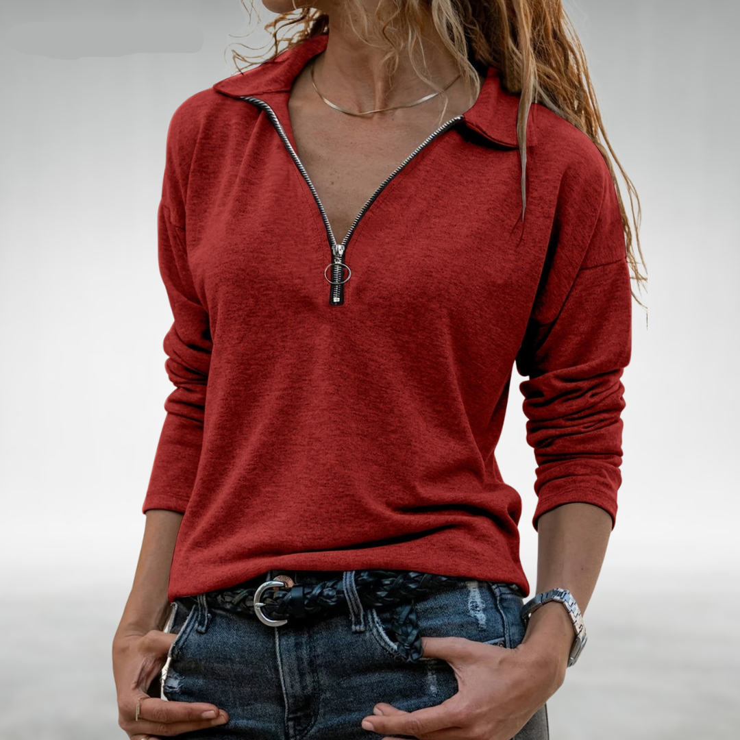 Olivia | Women's Half-Zip Sweaters