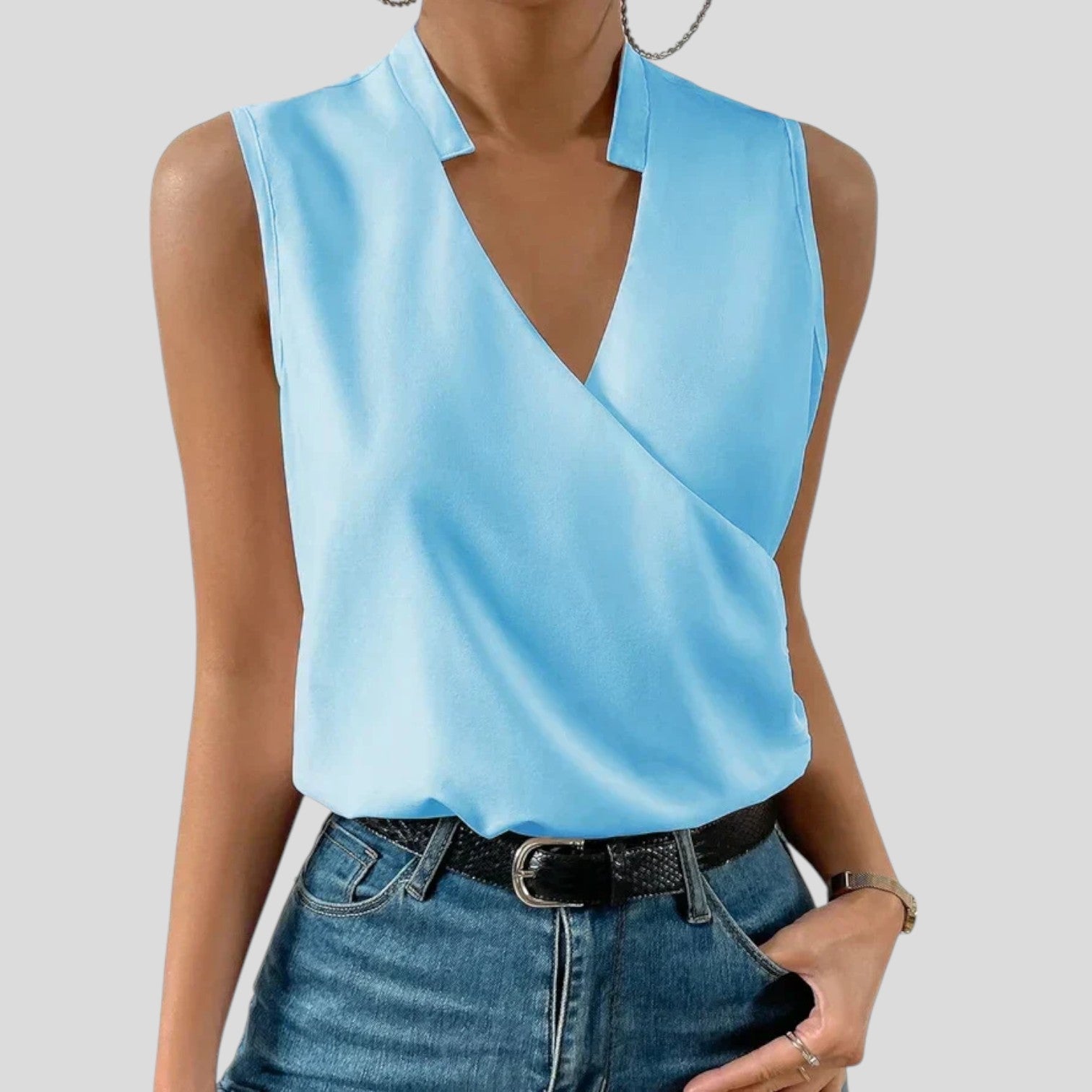 Amina | Wrap Blouse