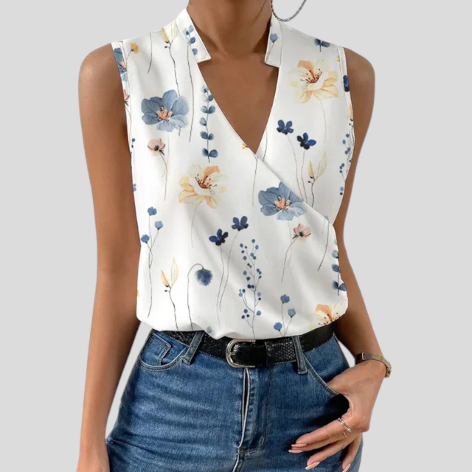 Amina | Wrap Blouse